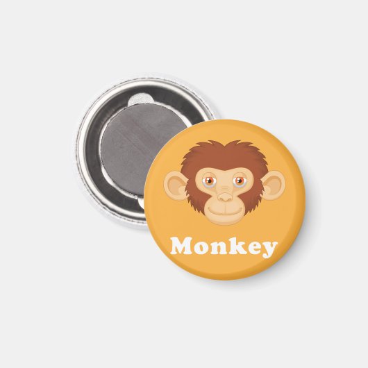 Monkey-Kühlschrank-Magnete Zuhause Magnet (Vorderseite/Rückseite)