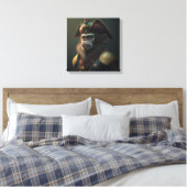 Monkey-Leinwand Leinwanddruck (Insitu (Schlafzimmer))