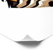 Monkey lesen poster (Ecke)