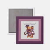 Monkey Liebe Magnet (Vorderseite/Rückseite)