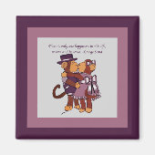 Monkey Liebe Magnet (Vorne)