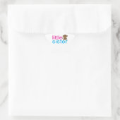 Monkey Little Sister Stern-Aufkleber (Tasche)
