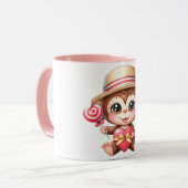 Monkey love Mug Tasse (Vorderseite Links)