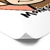 Monkey Lover Poster (Ecke)