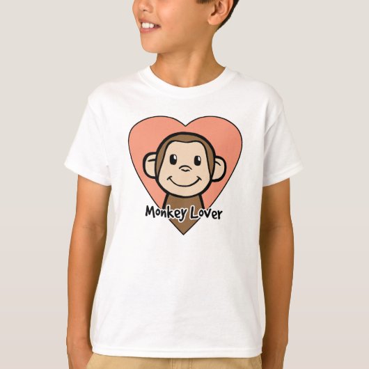 Monkey Lover T-Shirt (Vorderseite)