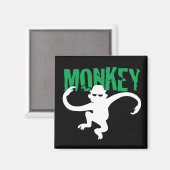 MONKEY MAGNET (Vorderseite/Rückseite)