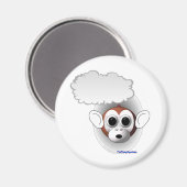 Monkey Magnet (Vorderseite/Rückseite)