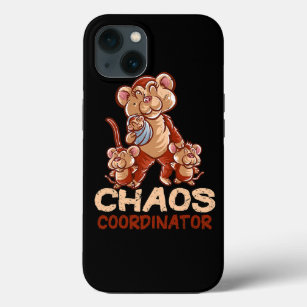 Monkey Mama Chaos Coordinator Mommy Chimpanzee Mot Case-Mate iPhone Hülle