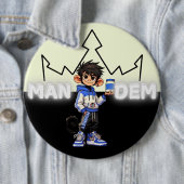 Monkey - Mandem Collection -SVBK- SILVERBCKK TTV Button (Beispiel)