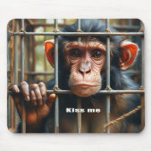 Monkey-Maus Mousepad (Vorne)