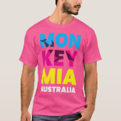 Monkey Mia Australia West Australian Dolphin Beach T-Shirt (Vorderseite)