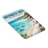 Monkey Mia Australien Magnet (Rechte Seite)