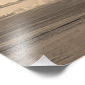 Monkey Mia Fotodruck (Ecke)