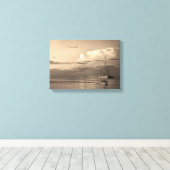 Monkey Mia Leinwanddruck (Insitu (Holzboden))