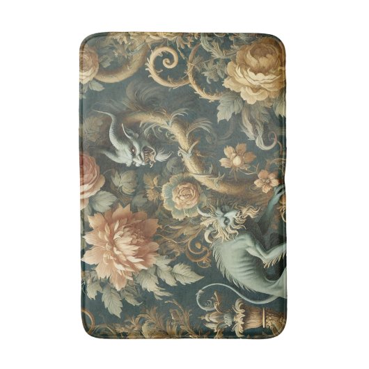 Monkey Minion Mischief - Gotisches Barock Badematte (Vorderseite Vertikal)