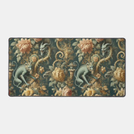 Monkey Minion Mischief - Gotisches Barock Schreibtischunterlage