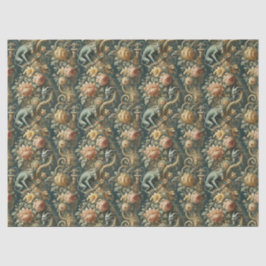 Monkey Minion Mischief - Gotisches Barock Seidenpapier