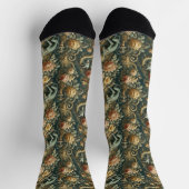 Monkey Minion Mischief - Gotisches Viktorianisches Socken (Oben)