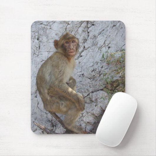 Monkey Mousepad (Mit Mouse)