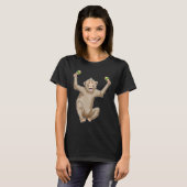 Monkey Musician Maracas Music T-Shirt (Vorne ganz)