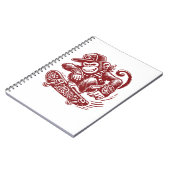 Monkey-Notebooks Notizblock (Linke Seite)