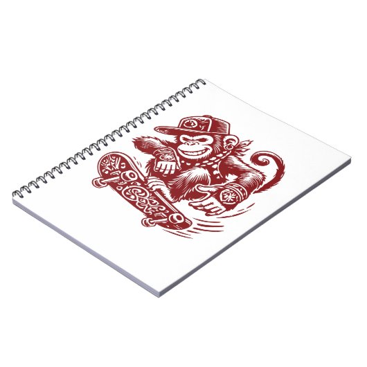 Monkey-Notebooks Notizblock (Linke Seite)