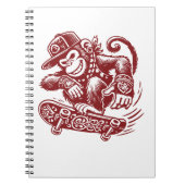 Monkey-Notebooks Notizblock (Vorderseite)