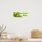 Monkey Party Banner Poster (Küche)