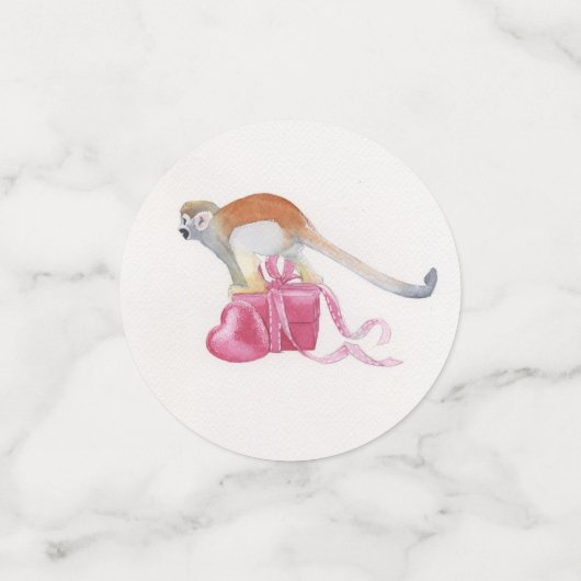 Monkey Party Birthday - Confetti Konfetti (Klein Vorderseite)