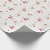 Monkey Party Birthday Gift Wrap 1,8m Geschenkpapier (Ecke)
