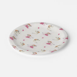 Monkey Party Birthday Paper plates Papieren Bordje Pappteller