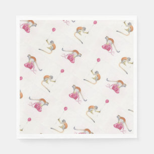 Monkey Party Birthday - Servetten Serviette