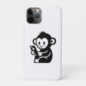 Monkey Phone Case-Mate iPhone Hülle (Rückseite)