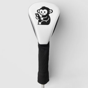 Monkey Phone Golf Headcover