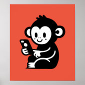 Monkey Phone Poster (Vorne)