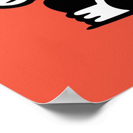 Monkey Phone Poster (Ecke)