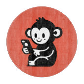 Monkey Phone Schneidebrett (Vorderseite)