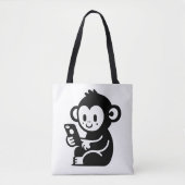 Monkey Phone Tasche (Vorderseite)