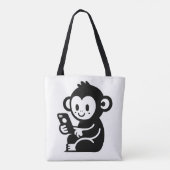 Monkey Phone Tasche (Rückseite)