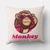 monkey pillowcase kissen (Rückseite)