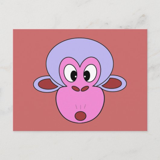 MONKEY POSTCARDS POSTKARTE (Vorderseite)