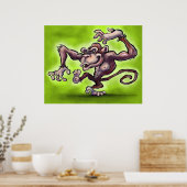 Monkey Poster (Küche)
