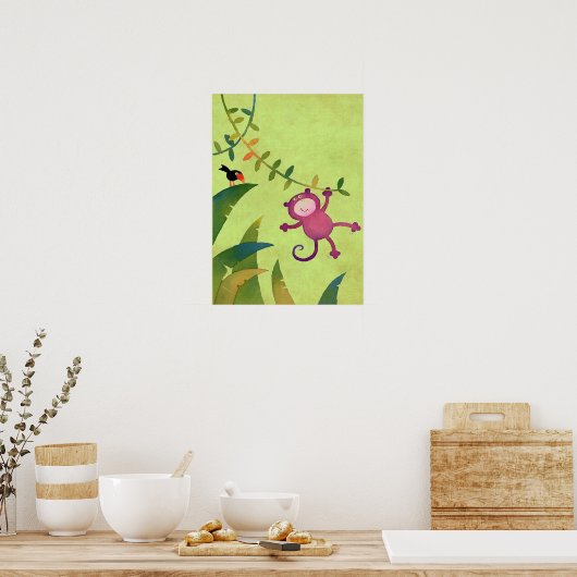 Monkey Poster (Küche)