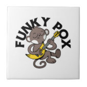 Monkey Pox Funky Pox Fliese (Vorderseite)