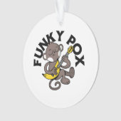 Monkey Pox Funky Pox Ornament (Vorderseite)