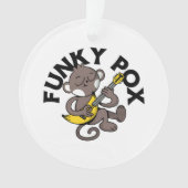 Monkey Pox Funky Pox Ornament (Vorderseite)