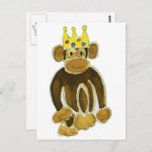 Monkey Prince Postkarte (Vorne/Hinten)