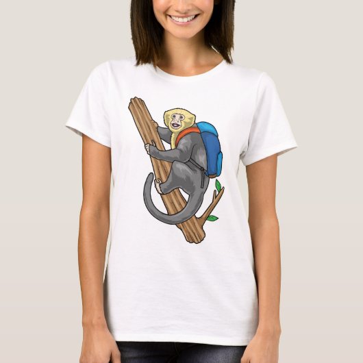 Monkey Pupil Backpack School T-Shirt (Vorderseite)
