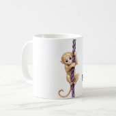 Monkey Purple Rope Kaffeetasse (Vorderseite Links)