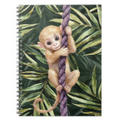 Monkey Purple Rope Notizblock (Vorderseite)